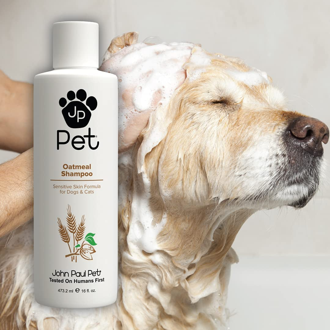 Oatmeal Shampoo - Grooming for Dogs and Cats, Soothe Sensitive Skin Formula with Aloe for Itchy Dryness for Pets