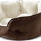 Small Pet Bed for Small Dogs and Cats, Extra Soft & Machine Washable with Anti-Slip & Water-Resistant Oxford Bottom