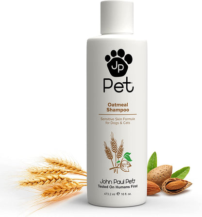 Oatmeal Shampoo - Grooming for Dogs and Cats, Soothe Sensitive Skin Formula with Aloe for Itchy Dryness for Pets